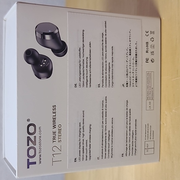 TOZO T12 True wireless stereo ear buds - Picture 2 of 7